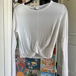 White Hollister long sleeve!